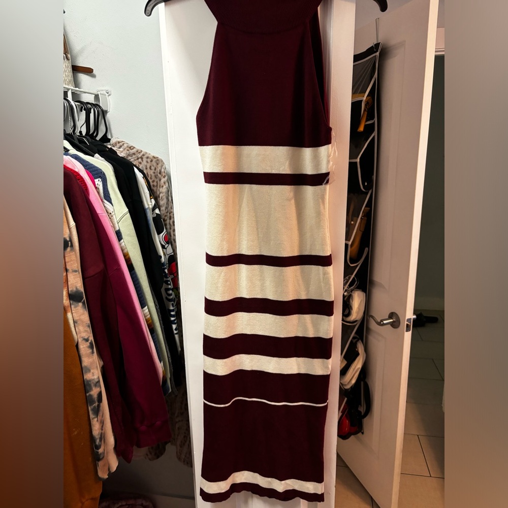 Long turtleneck dress